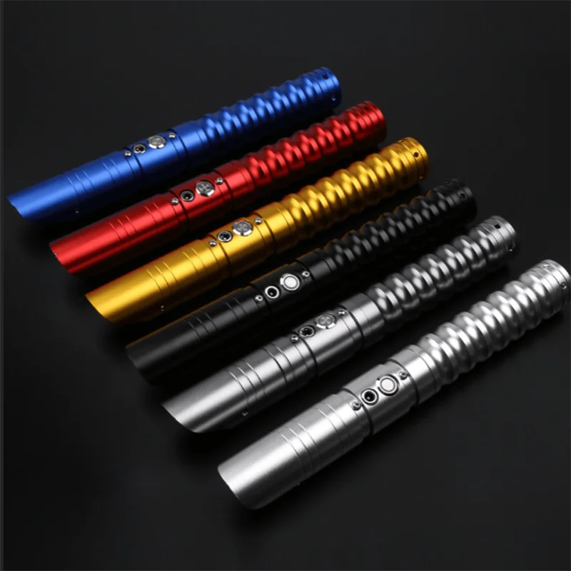 

Lightsaber RGB Metal Hilt for Heavy Dueling 12 Color LED Laser Sword Switchable Saber Sound Full Metal Handle Cosplay Gift