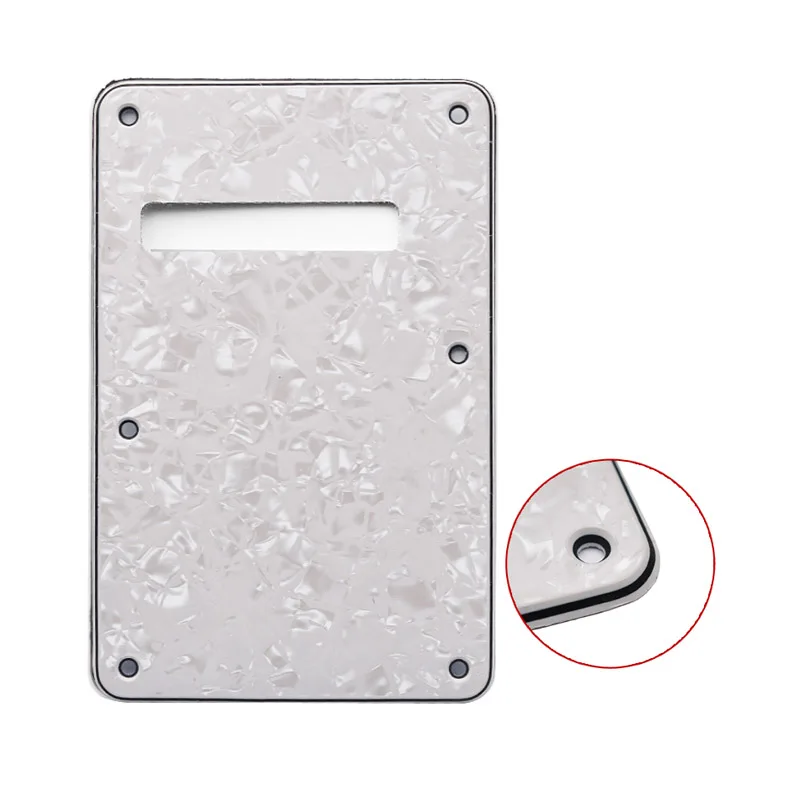 Electric Guitar 3Ply Cavity Cover Spring Cover Back Plate Wiring Cover for Electric Guitar Multi Colour