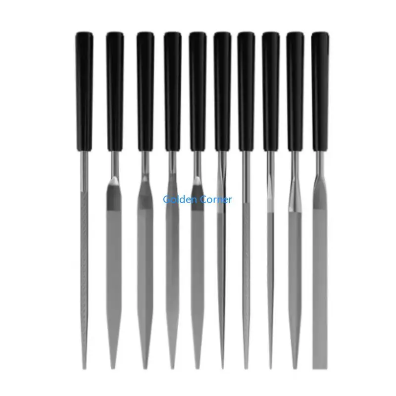 

E15D Fine Toothed File Set for Smooth Polishing of Metal and Glass Sculpting Crafting