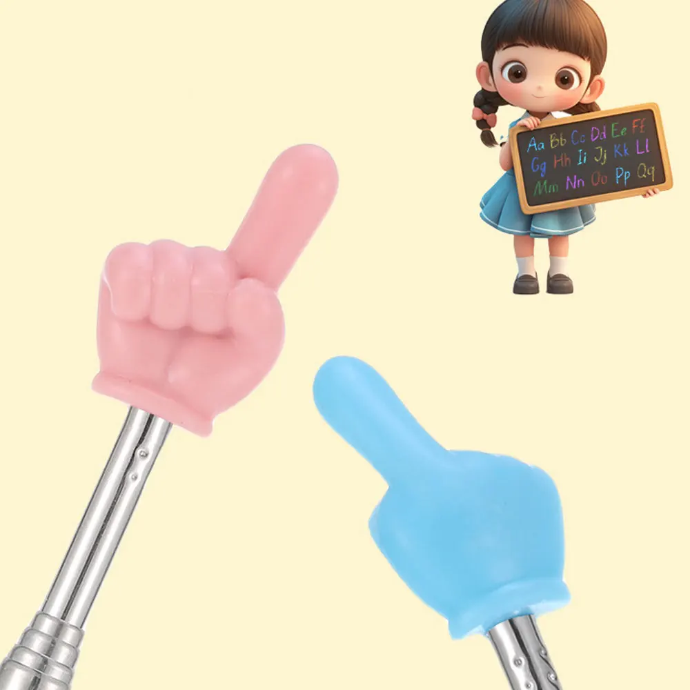 Children Finger Reading Stick Telescopic Teacher Pointer Extendable Pointing