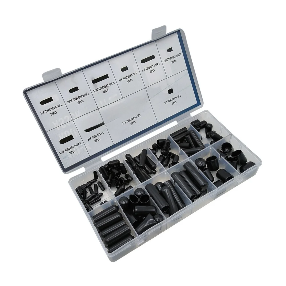 For Industrial Use PVC Thread Protectors 130PCS Dust Covers for Pipe Fittings Ends Thread Guard During Shipping and Stocking