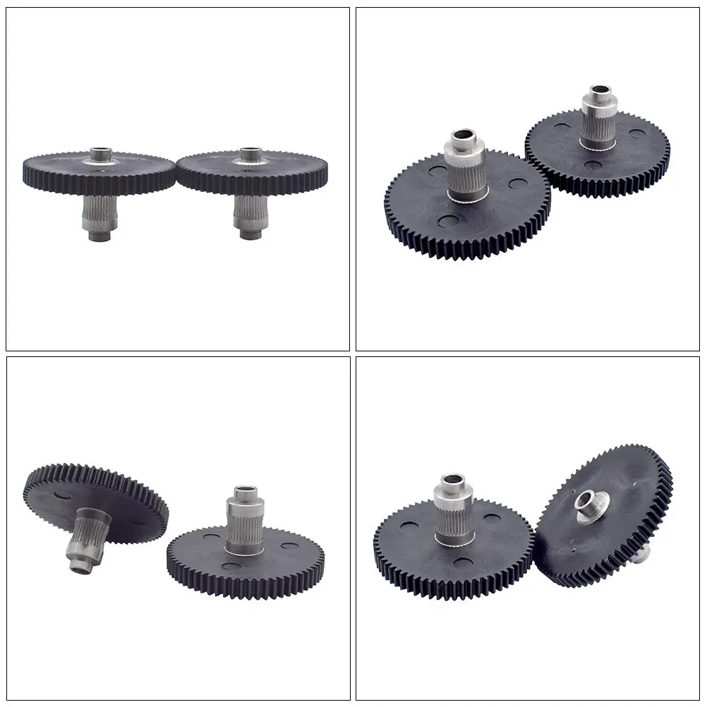 

Комплект из 2-х двухшестеренчатых экструдеров для 3D-принтера: надежное крепление филамента, легкий и портативный, аксессуар для 3D-принтера