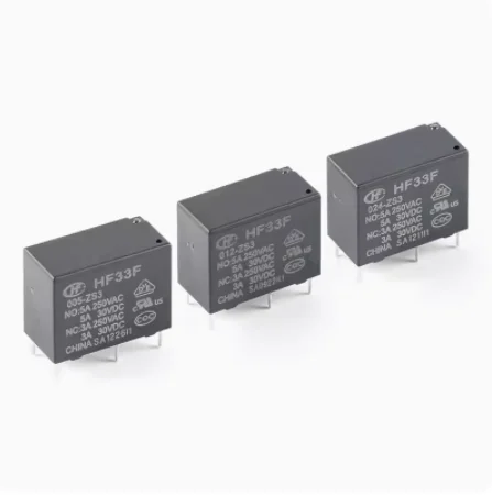 Реле-hf33f-005-012-024-zs3-5В-12В-24В-5А-5-контактов-1-комплект-1-шт