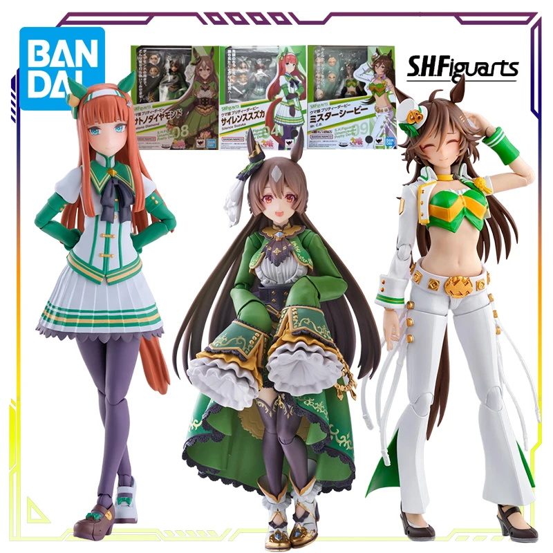 

BANDAI Original S.H.Figuarts Racing Girl Pretty Derby Series Seeing The Light Diamond Inside Аниме Фигурка Модель Игрушки