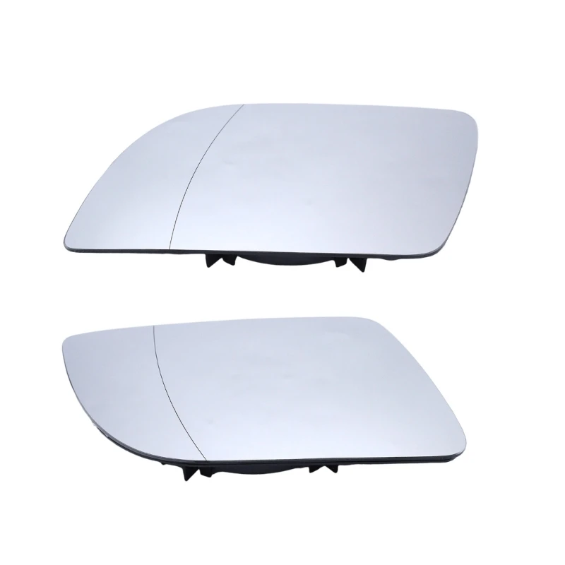 Wing Mirror Glass Wide Clear Improved Visibility for 6Q0857522C 6Q0857521A Drop Shipping