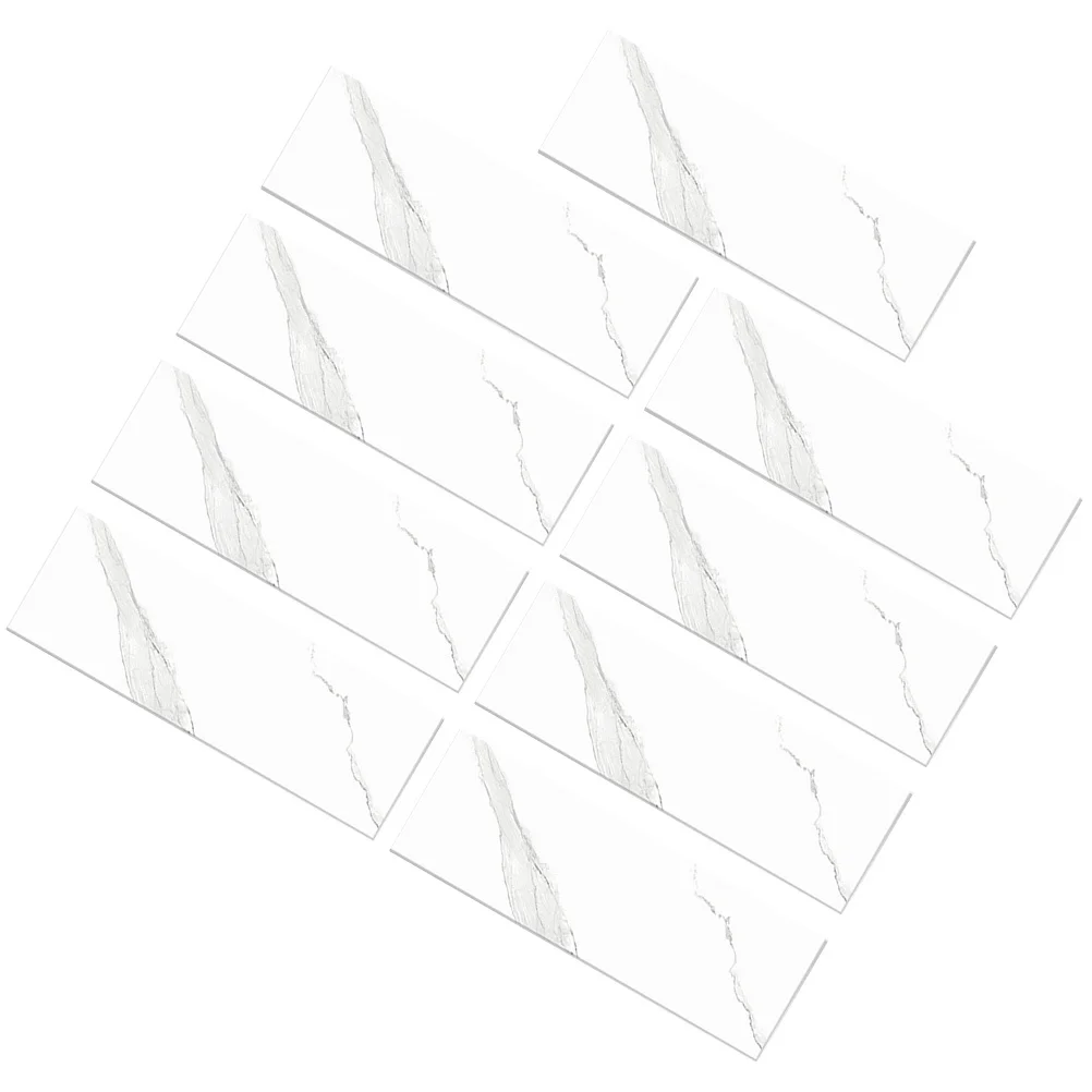 

9 pcs Wall 3D Tile Decorative For Kitchen Bathroom Bedroom Home Self Adhesive Foam Foam Wall Stickers Stickers