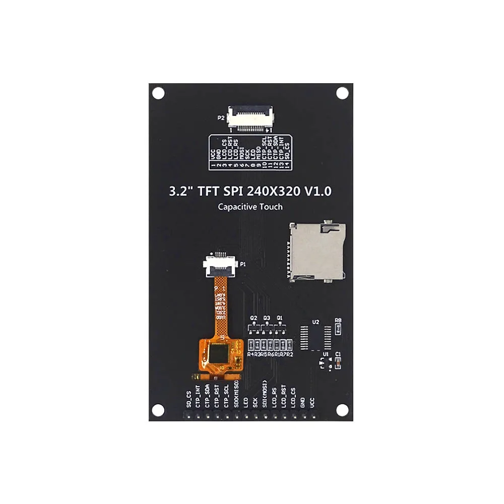 2,8/3,2/3,5 cala ekran IPS LCD pojemnościowy moduł wyświetlacza dotykowego 240*320/320*480 IPS