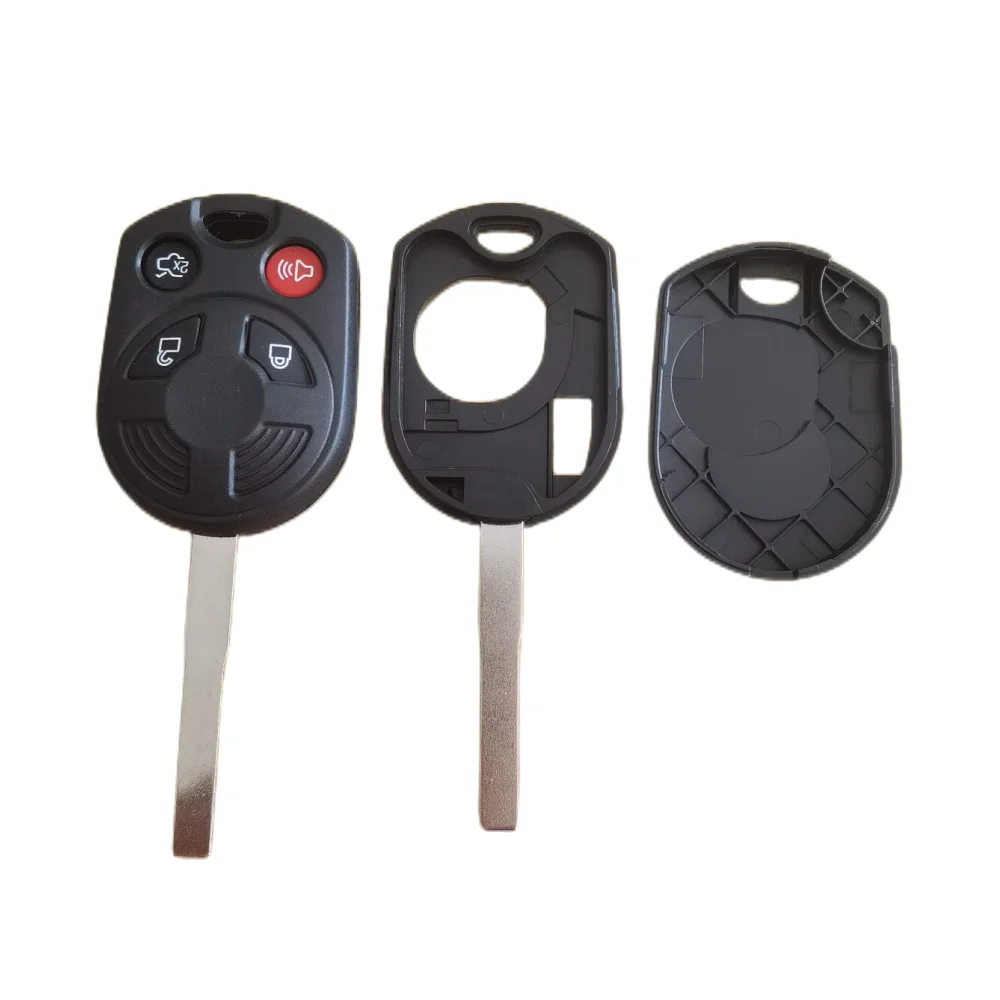 1pcs 3 /4 Buttons Smart Remote Keyless Car Key Shell Case Fob for Ford Edge Escape Expedition Explorer