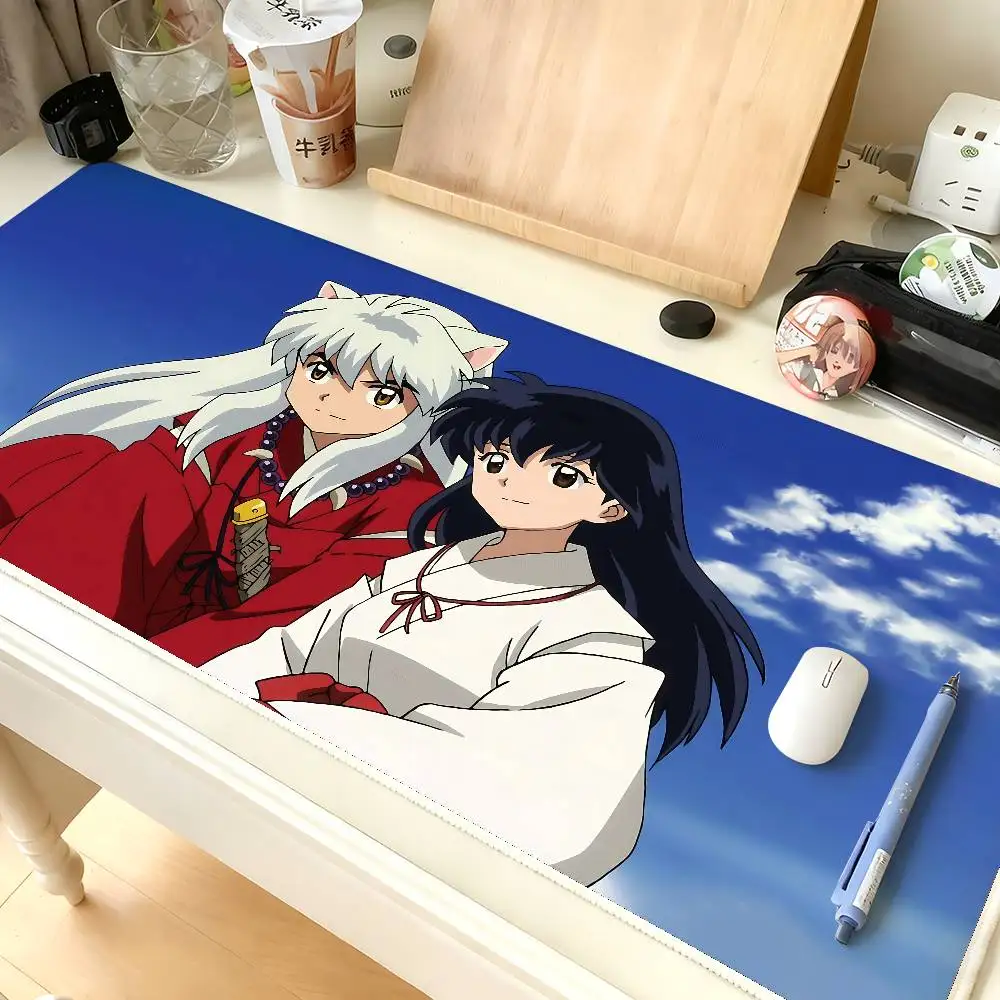 

Classic Anime I-InuyashaS Mouse Pad Computer Mat Deskpad Laptop Keyboard Mat Office Large Landscape Mousepad