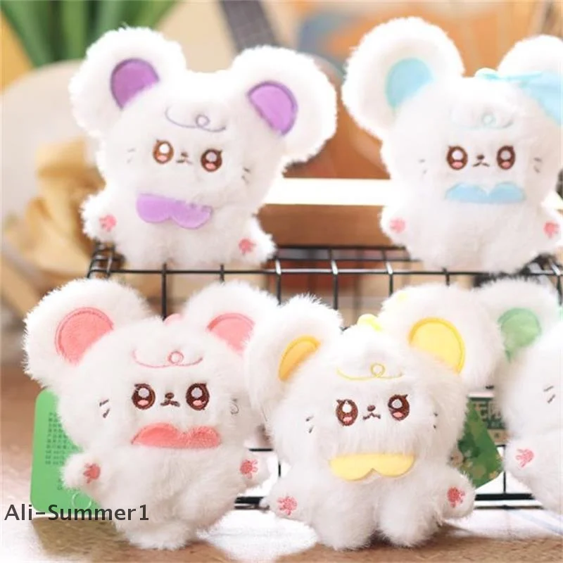 かわいい小さなネズミぬいぐるみ動物人形ぬいぐるみキーホルダーペンダントバックパック吊り下げ装飾ガーリーバッグ装飾品キッズギフト