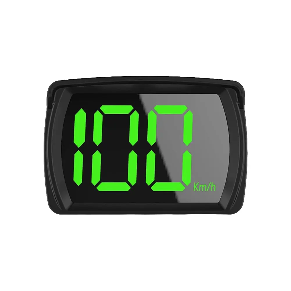 Universal Digital GPS Speedometer HD LCD Display Smart Digital Speed Meter Plug and Play Big Font for Cars Buses Trucks