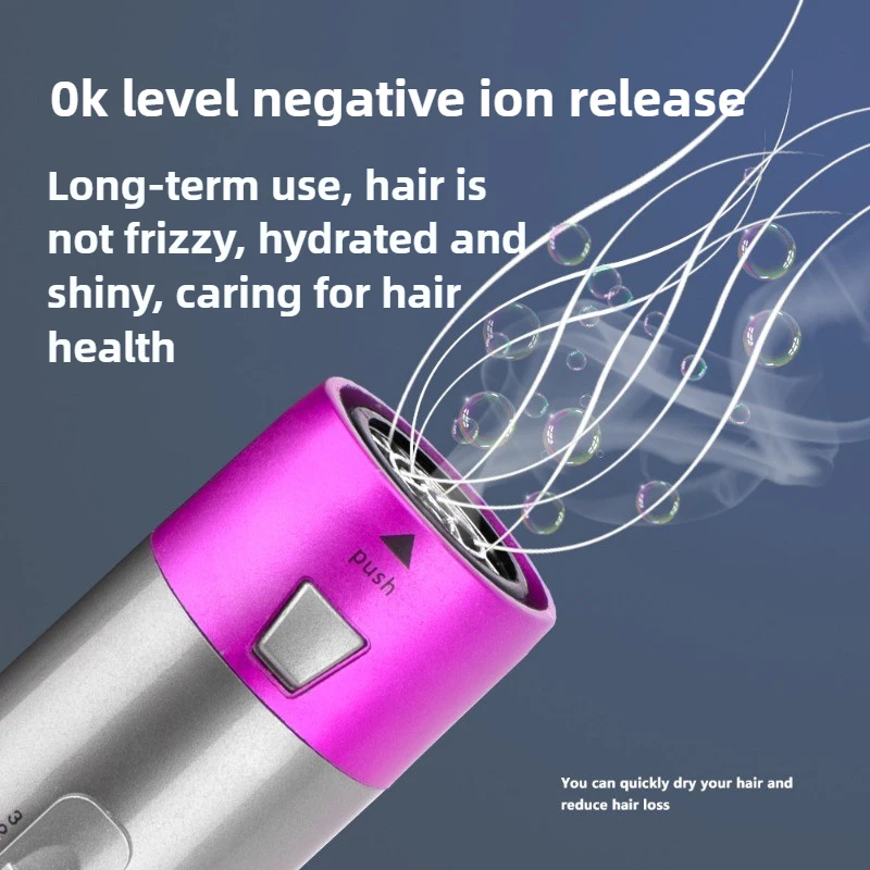 1000W High-power 5-in-1 Hair Dryer Multi-functional Hair Cutting Tool Dual-purpose Automatic Curling Iron Negative Ions Dryers