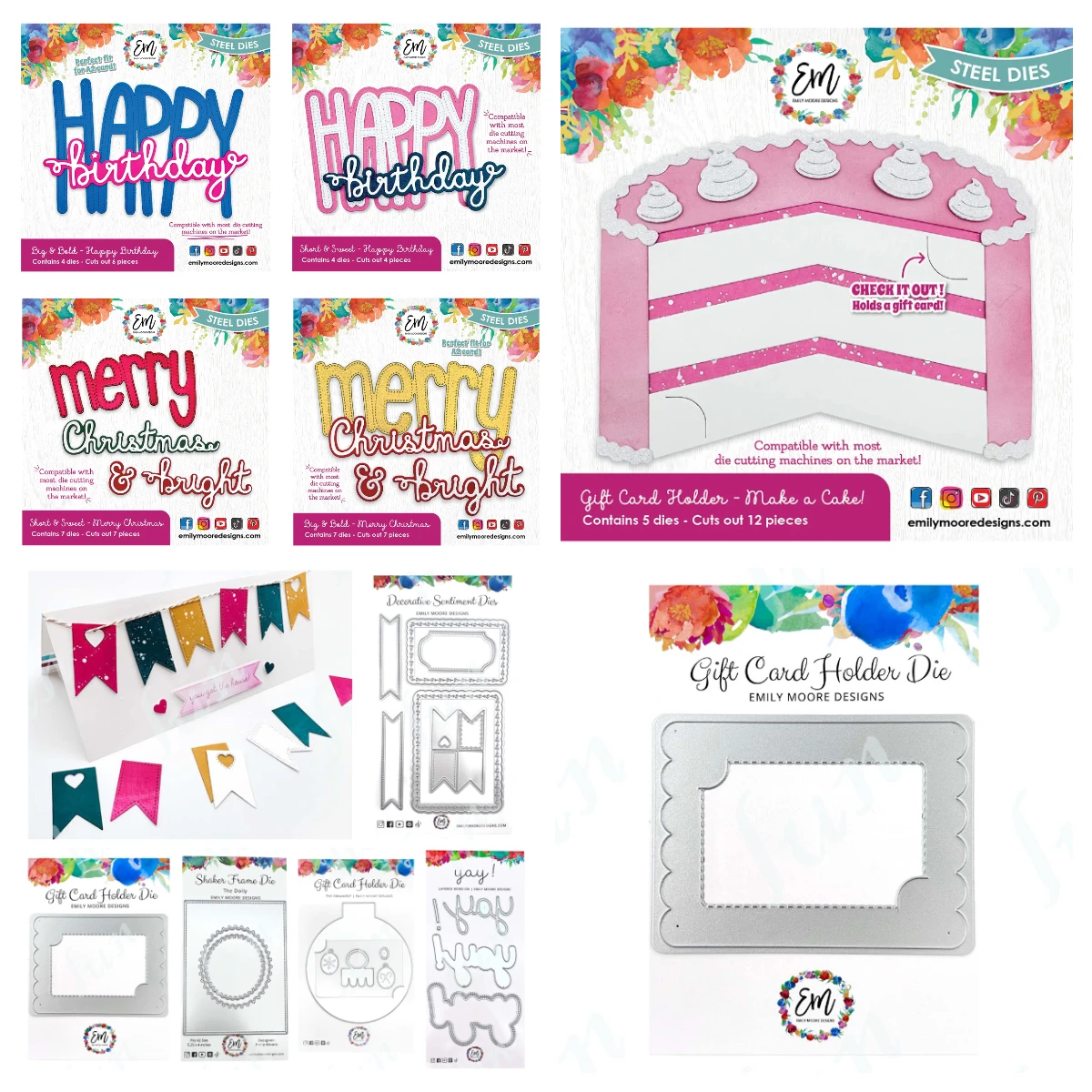 

Short and Sweet Holiday Word Metal Cutting Dies Stencils for DIY Scrapbooking Album Christmas Decoration Embossing Paper Cards