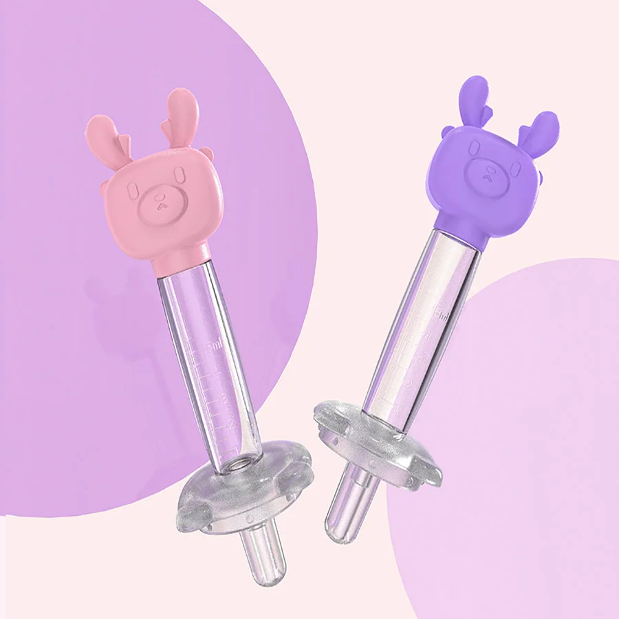 Dropper feeder baby syringe pacifier type