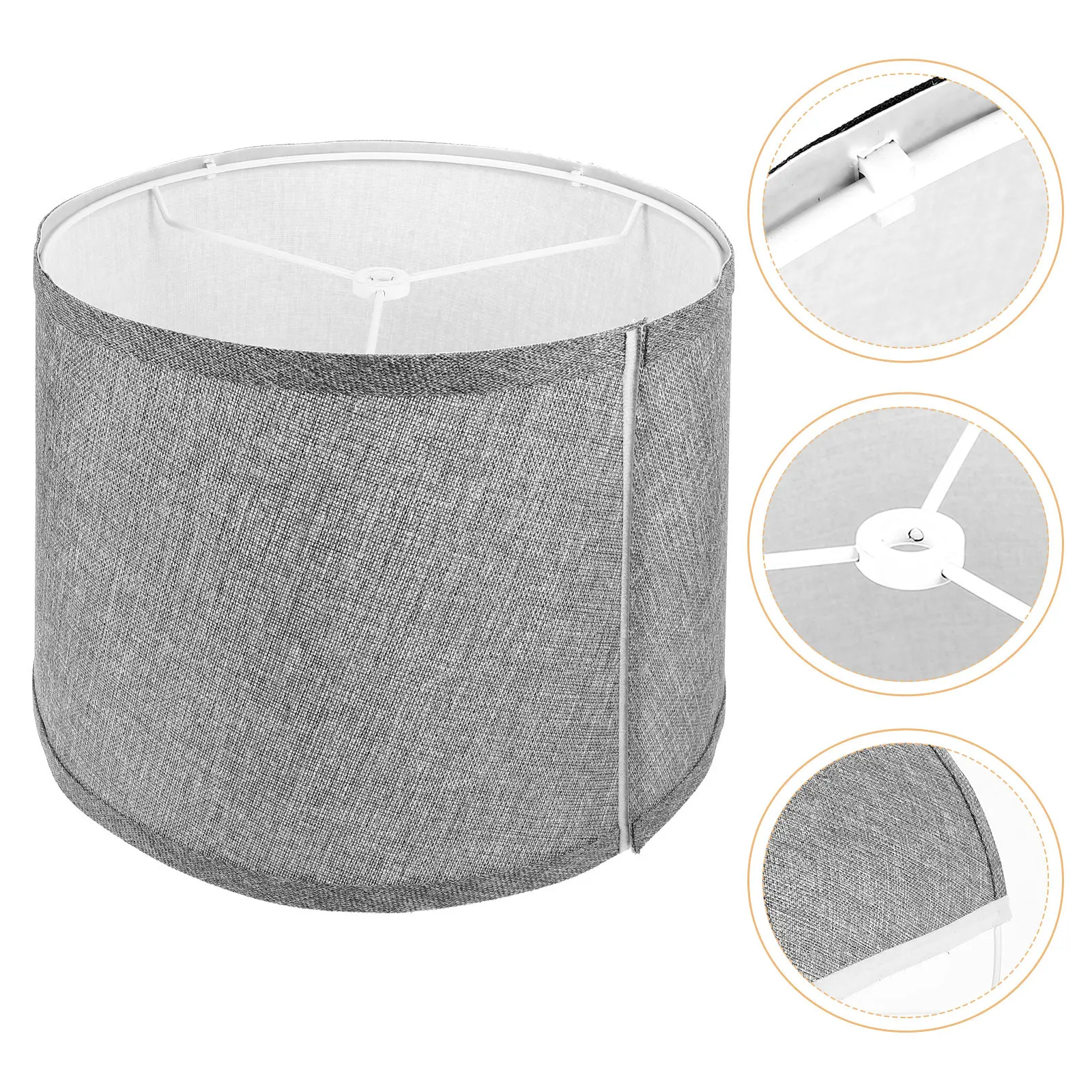 

Replacement Lamp Shade Supply Indoor Light Cover Lampshade for Wall Accessory Barrel Shades