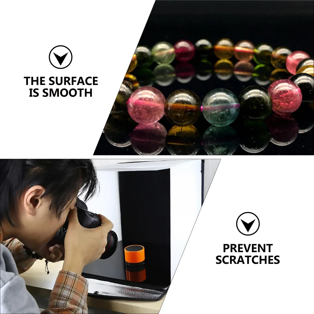 الاكريليك مرآة لوحة التصوير الدعائم شقة وضع خلفية للمكياج مجوهرات انعكاس مجلس صور اكسسوارات المنزل الحلي #2