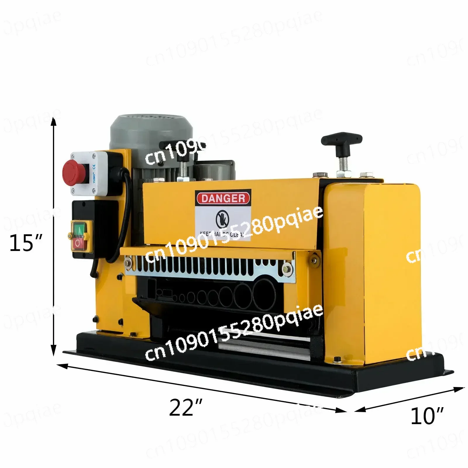 1-38mm Wire Stripping Machine Copper Cable Stripper Scrap Recycle Tool Automatic Electric Wire Stripper WIth 10 Blades