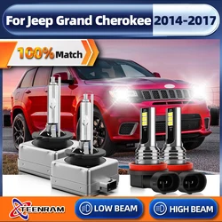 D3S LED Headlight Bulb 240W 40000LM Car Headlamp 6000K H11 Turbo Auto Fog Lamps 12V For Jeep Grand Cherokee 2014 2015 2016 2017