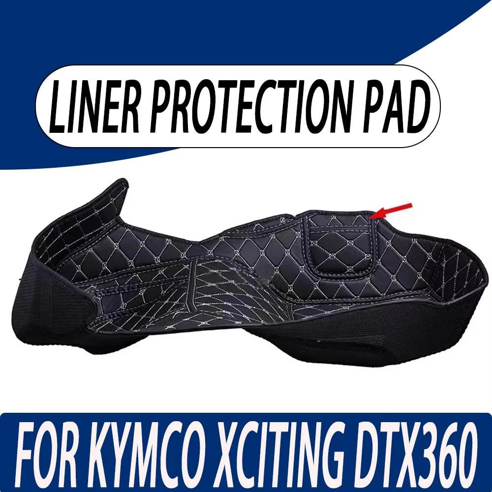 DTX 360 Motorcycle Accessories Seat Storage Trunk Liner Cushion Pad Luggage Cargo Box Inner Protector For KYMCO Xciting DTX360