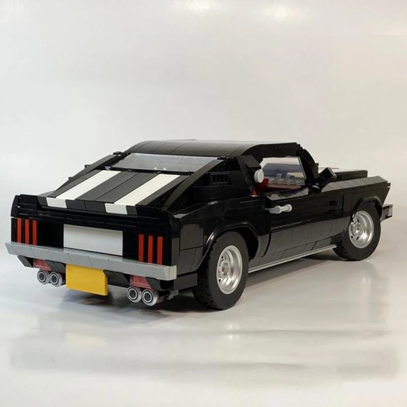 1456PCS Technical Black Vintage Chevrolet Camaro Racing car Building Blocks 10304 Model Assembly Block Bricks Toys Kid Boy Gifts