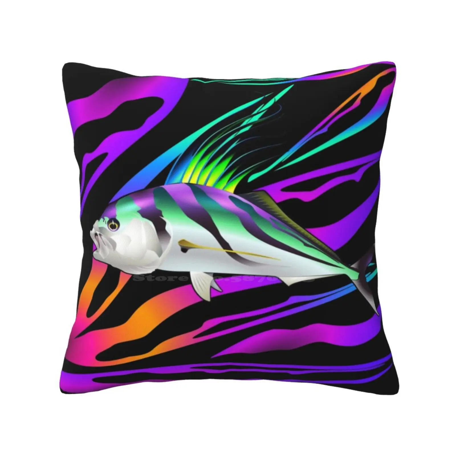 

Roosterfish Home Sofa Car Cushion Cover Pillowcase Roosterfish