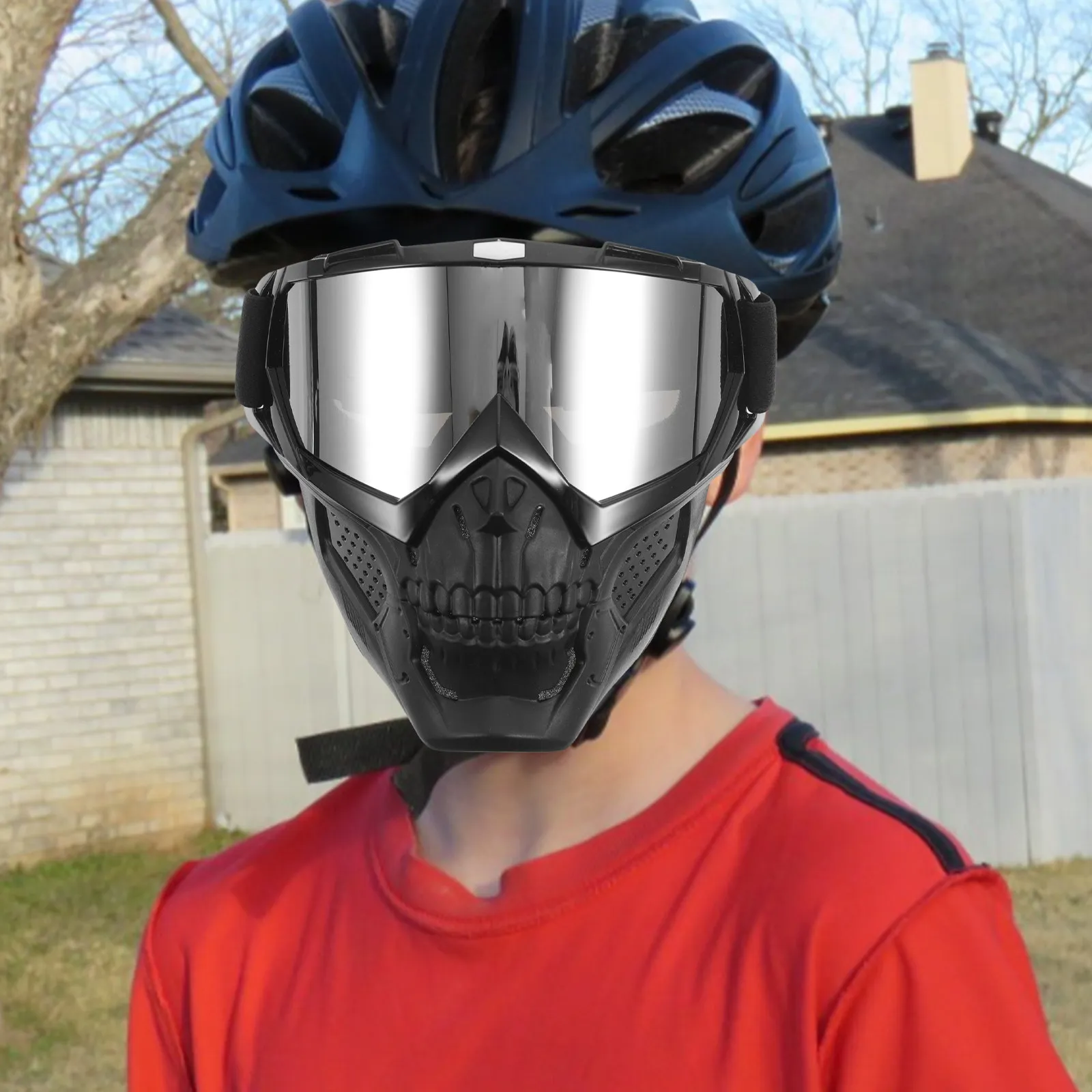 

Мотоциклетные очки с защитной маской: ветрозащитные, пылезащитные, с УФ-защитой для езды на мотоцикле, велосипеде, квадроцикле, для активного отдыха, походов, катания на лыжах, охоты