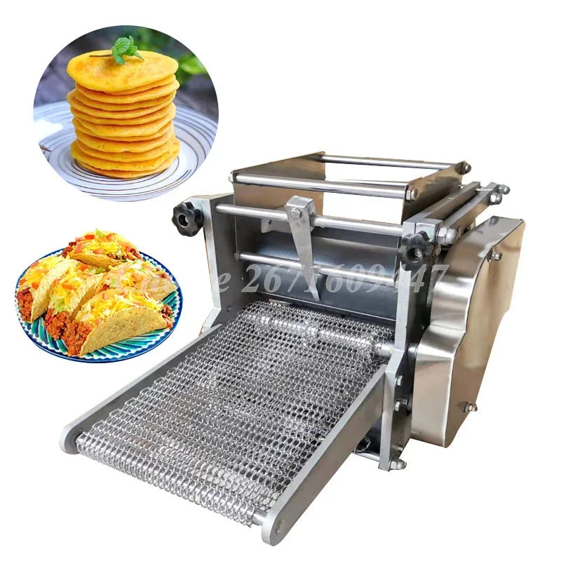 Commercia Multifunctional Tortilla Roti Maker Corn Tortilla Machine Pancake Machine Automatic Dumpling Wrapper Making Machine