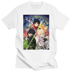 Owari No Seraph Visual Homme Cool T-Shirt Seraph Of The End Dark Fantasy Anime Series Tees Pure Cotton Oversized Short Sleeve