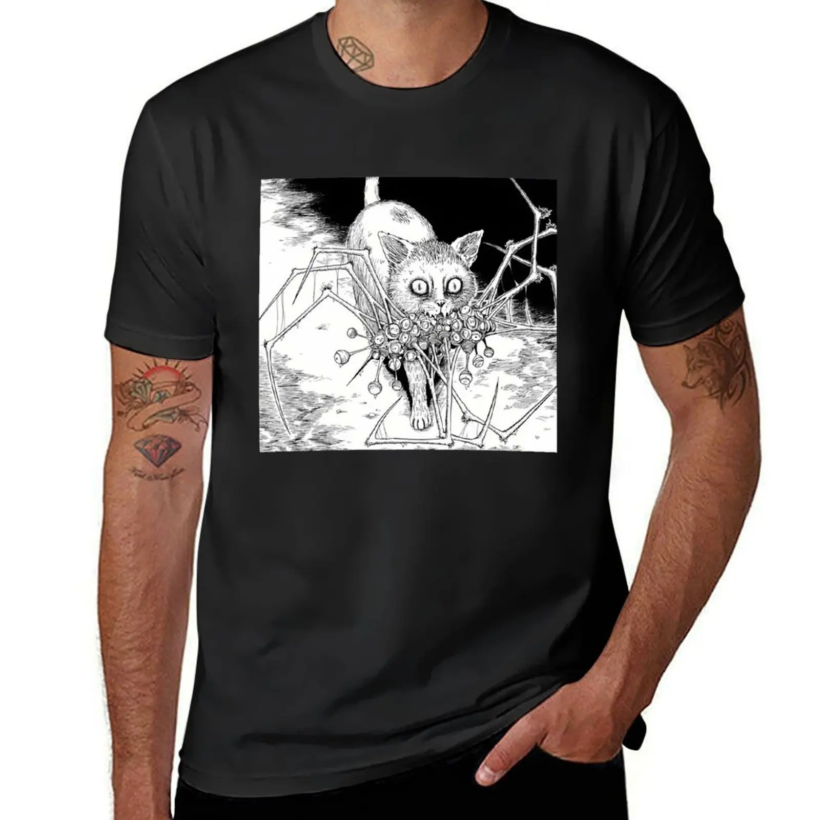 

Soichi's Beloved Pet T-Shirt graphic t shirts oversized customizeds Men's cotton t-shirt
