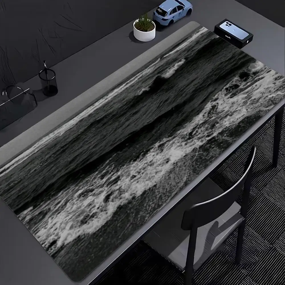 Large size desk mat overlock mouse pad xxl Dark Sea Wing Cave Figure gaming desk mat desktop keyboard computer accessories
