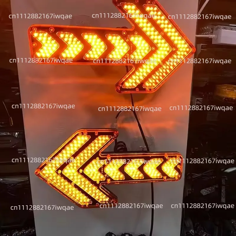 Car & Truck Arrow Warning Light - Traffic Orientation Indicator for Construction Sprinkler Trailer