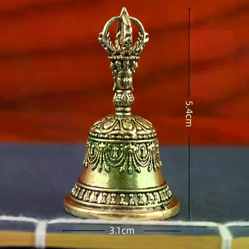 الرجعية النحاس جرس الرياح الدقات النحاس الحرف يموت الصب سقوط الرياح الدقات التبتية البرونزية جرس أفكار النحاس جرس قلادة