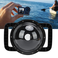 Camera Lens Waterproof Cover Underwater Photos Videos Shooting for DJI  Action Cameras Diving Dome Port Underwater Dome Port