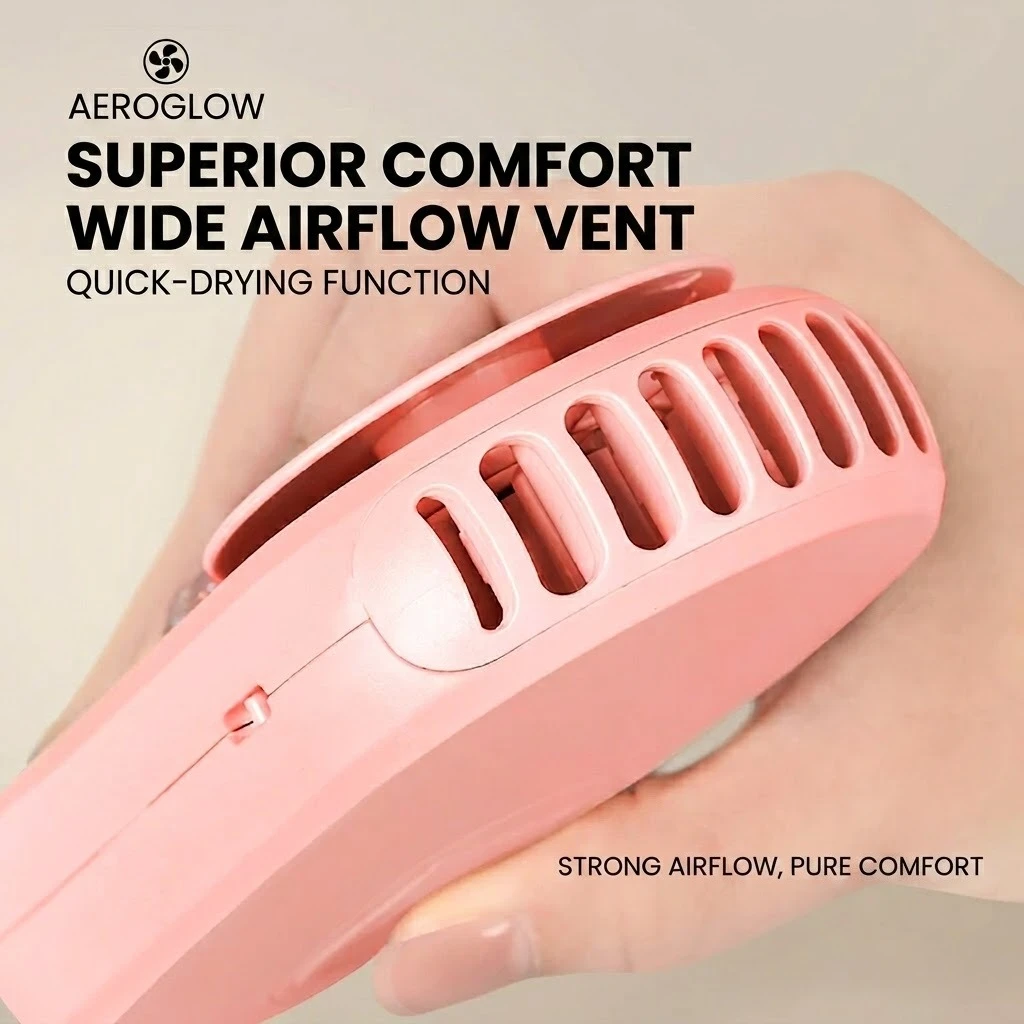 USB Portable Mini Eyelash Fan Dryer Handheld Lash Blower Quick Drying Glue Air Conditioning Cooling Fan Extension Makeup Tool