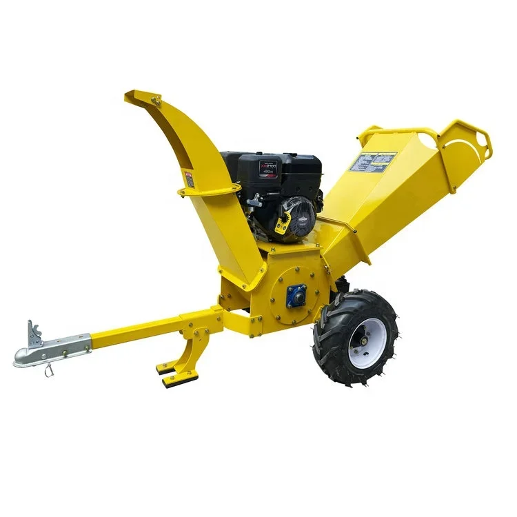 Professional Garden Pruning Machine Mobile Branch Crusher