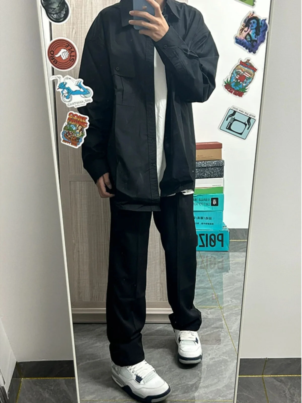 

Мужские брюки Cleanfit: осенние, модные, прямые, с эффектом драпировки, слегка расклешенные, повседневные, из полиэстера