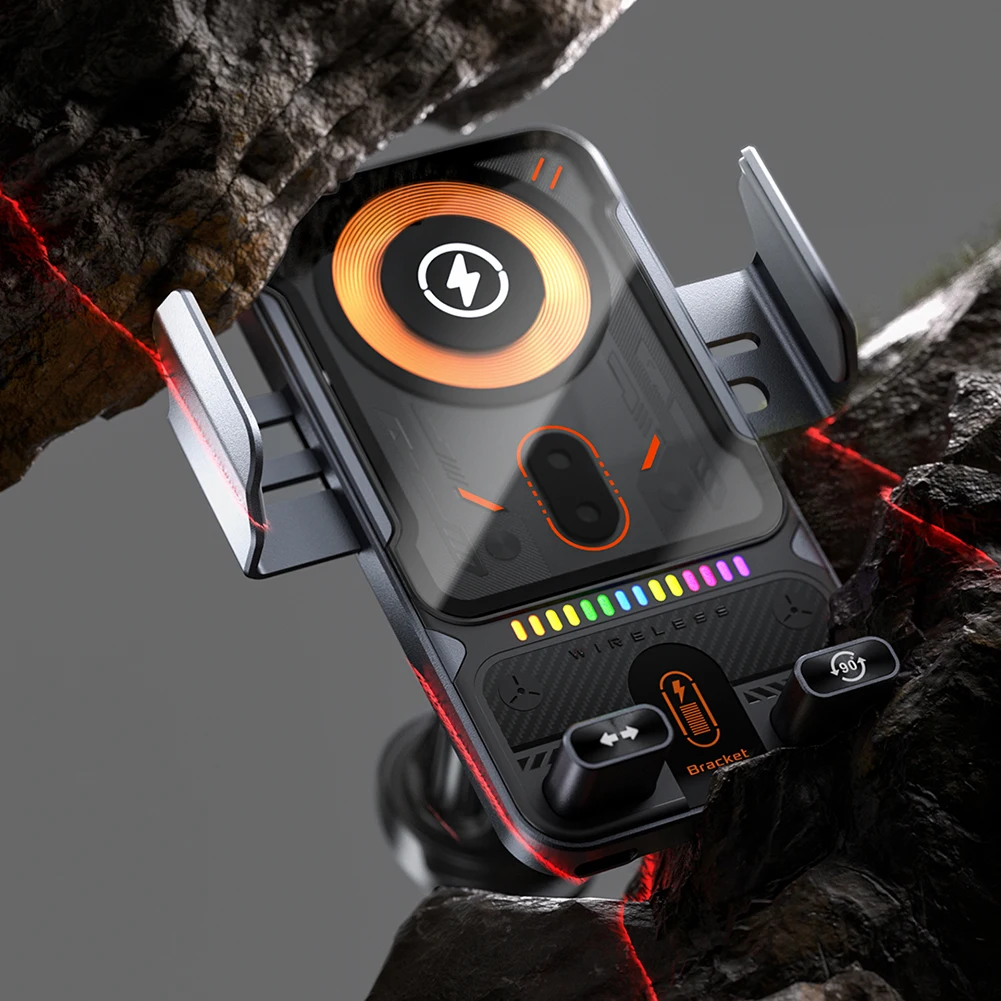 

Автомобильное беспроводное зарядное устройство, автомобильный держатель для телефона, вентиляционное отверстие, держатель для мобильного телефона, автоматический зажим, автомобильные аксессуары