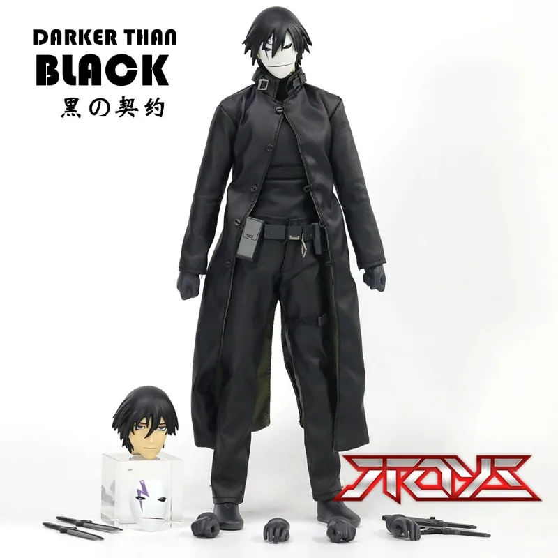 MEDICAM produces a 1/6 scale finished movable figurine RAH serie Black Contract Anime character collection model by Li Shunsheng