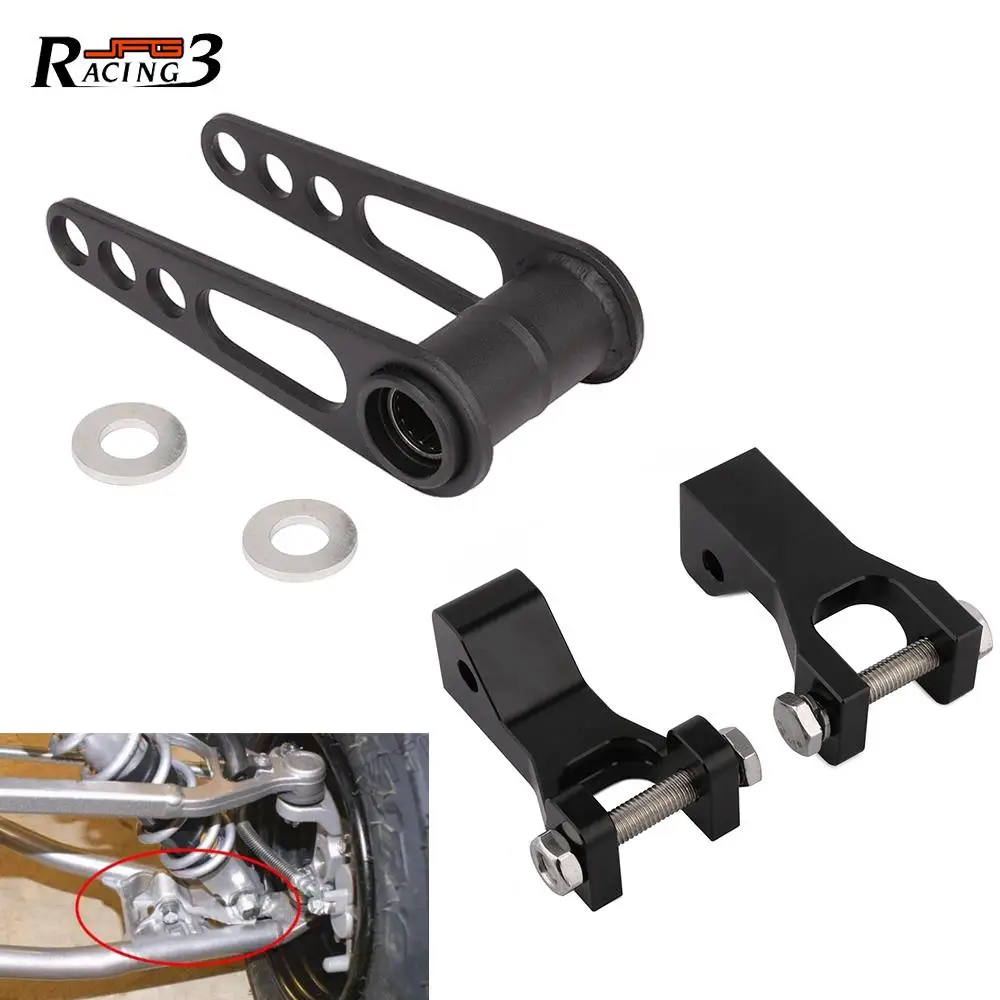 Motorcycle Front Rear Lowering Kit Lower Link Adjustable ATV For Z400 LTZ400 KFX400 KFX450R DVX400 Z LTZ KFX DVX 400 KFX 450R