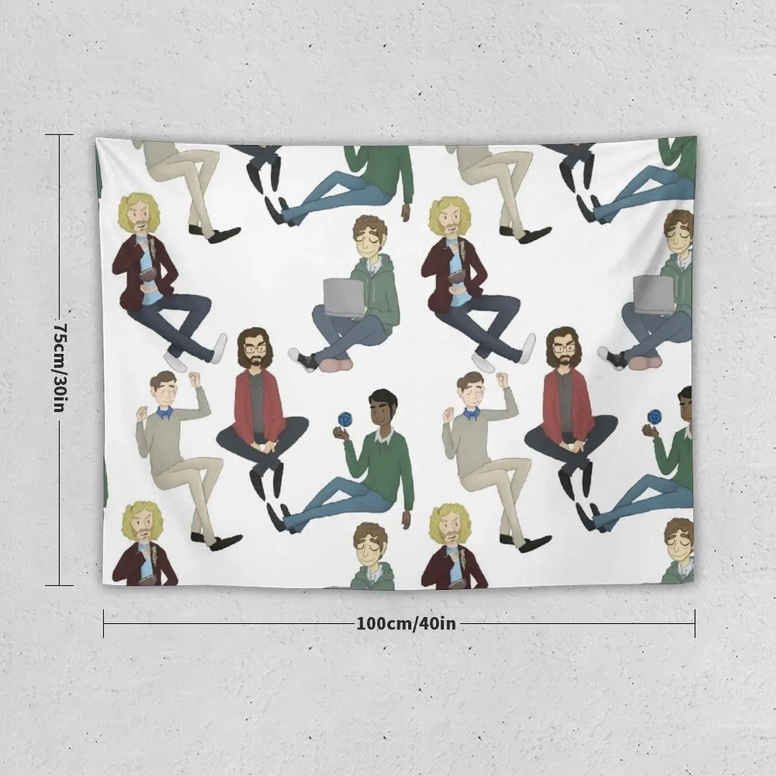 I am Pied Piper Tapestry Bedroom Decor Aesthetic Home Decor Accessories Carpet On The Wall Tapestry