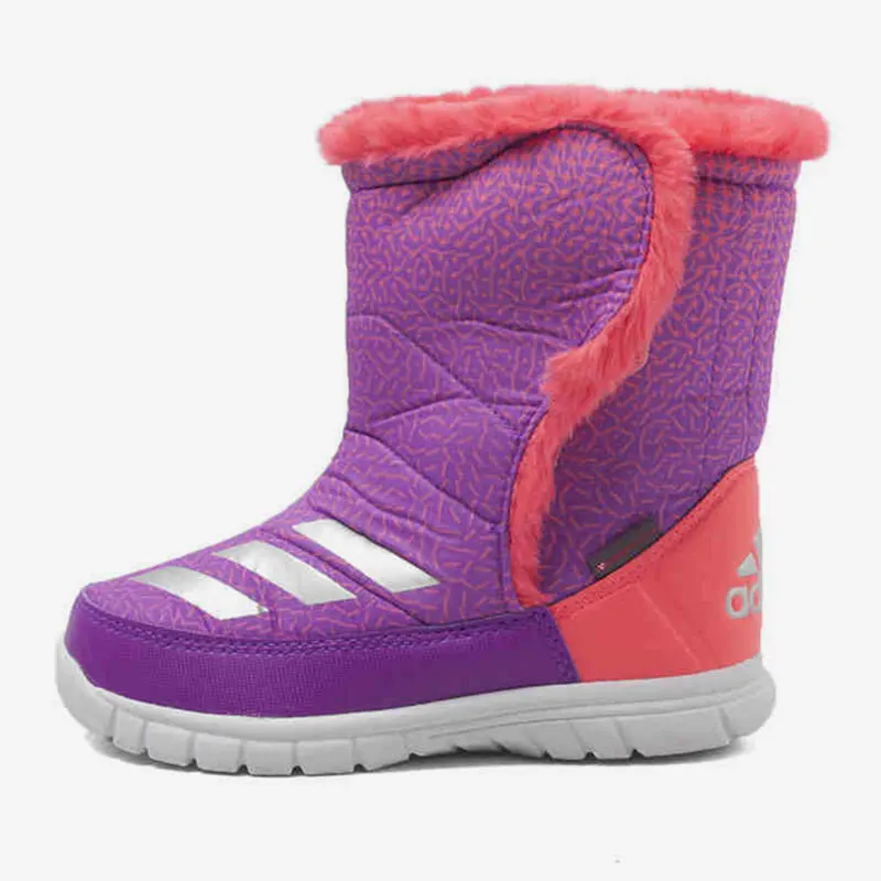 

Adidas genuine children's long boots, comfortable snow boots, warm winter anti slip BB3819