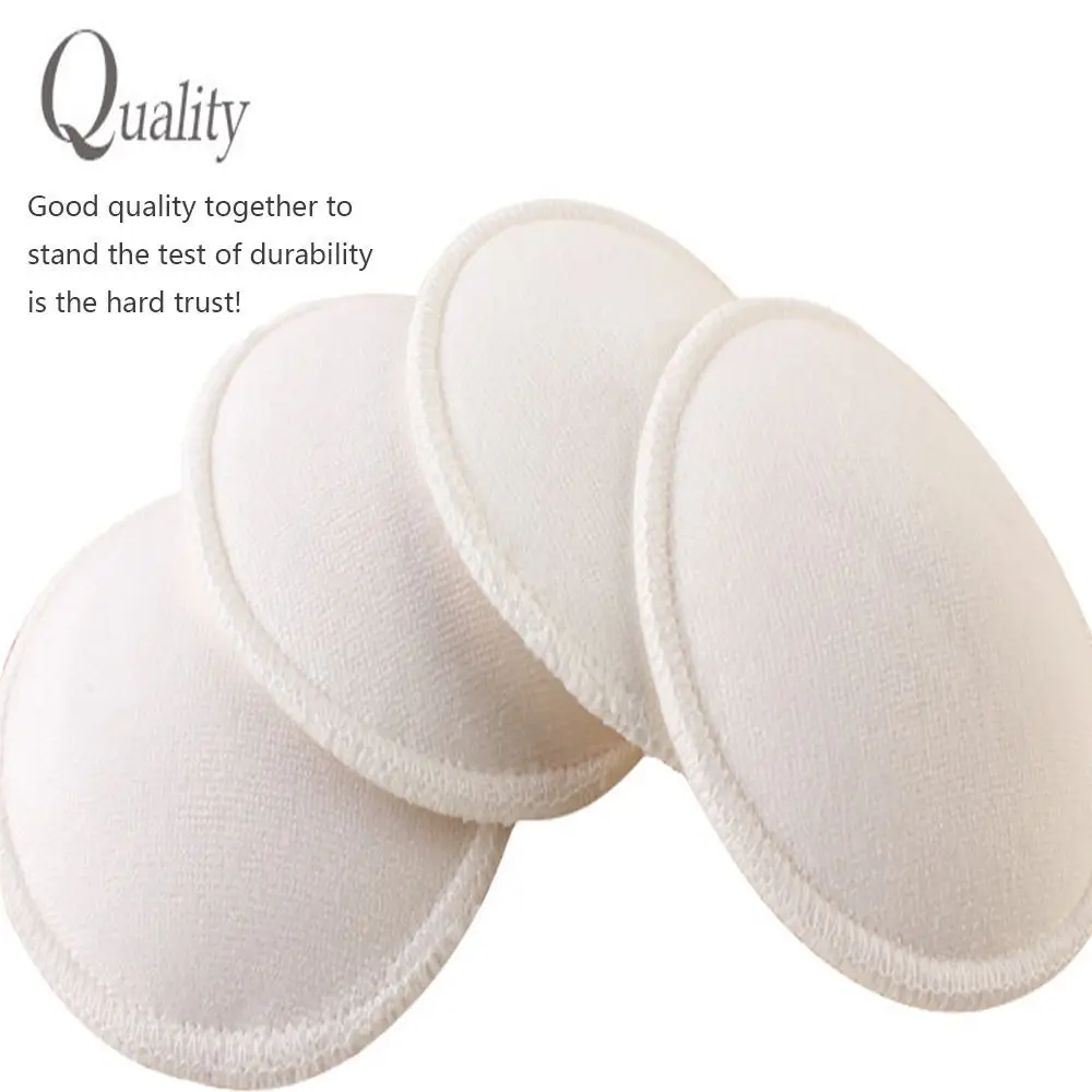 

Pad Pregnant Women Bra Pad Postpartum Mummy Necessary Maternity Nursing Bra Anti Overflow Breast Pads 4PCS Mammy Breast Pads