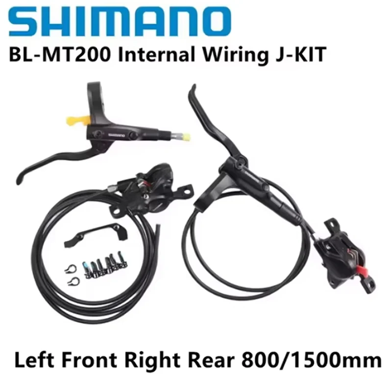 SHIMANO BL-MT200 ディスクブレーキ　前後セット Shimano-マウンテンバイク用油圧ディスクブレーキセット,マウンテン