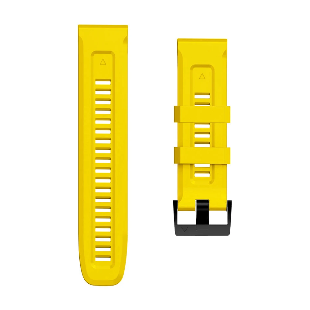 QuickFit 22 مللي متر 26 مللي متر حزام ل Garmin Fenix 7X 7 Solar/6X 6 Pro 5 5X Plus 3 3HR/Epix Smartwatch حزام (استيك) ساعة سيليكون سوار 1:1