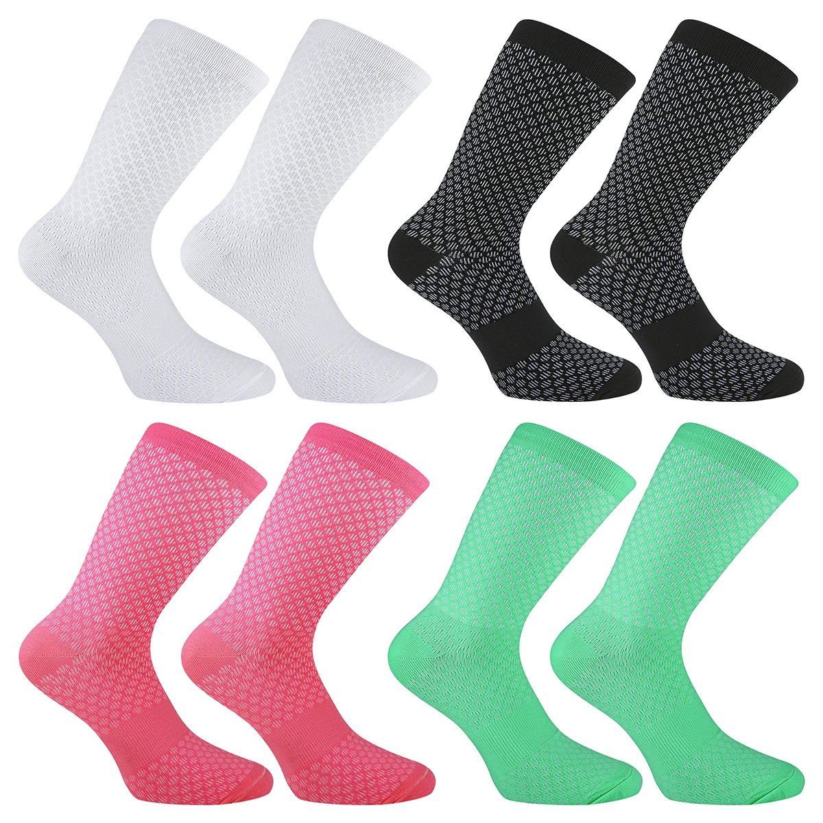 Quality Bike Socks Comfortable Sports Running Socks Knee High MTB Road Cycling Socks