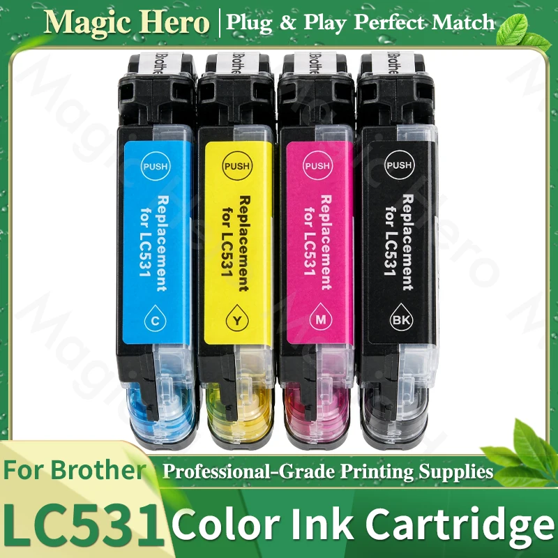for-brother-lc531-lc-531-ink-cartridge-compatible-for-brother-dcp‑j1260w-dcp-j1310dw-dcp-j1313dw-dcp-j1360dw-dcp-j1460dw-printer