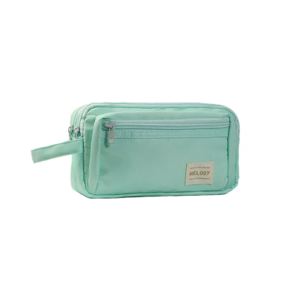 

Модный пенал большой емкости, портативная многофункциональная сумка для канцелярских принадлежностей, креативная сумка для ручек высокого качества