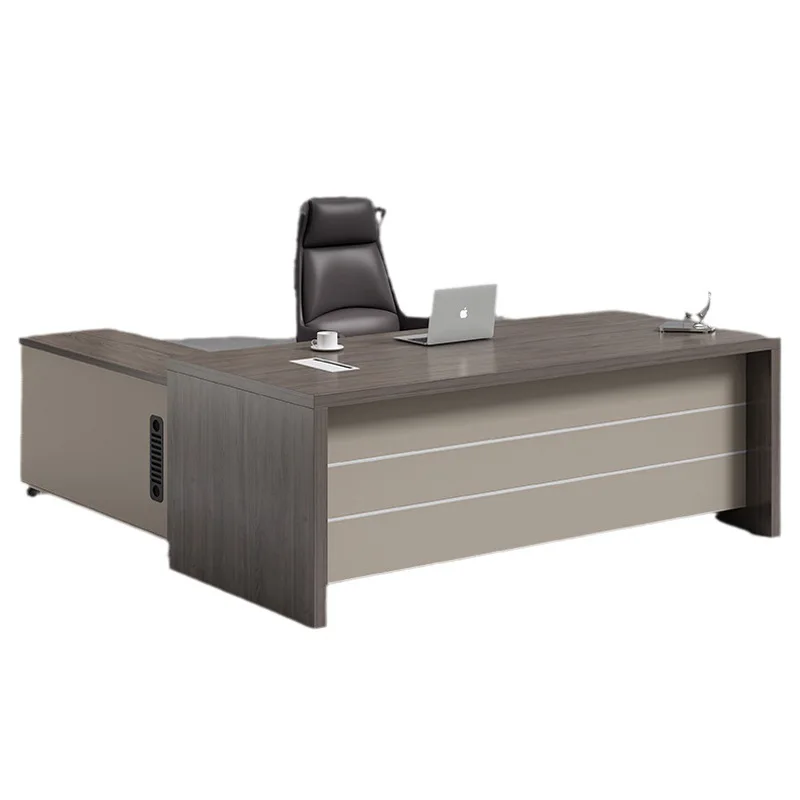 

Стол Boss, комбинация офисного стола и стула, простой современный супервизор, большой письменный стол, одиночный офис