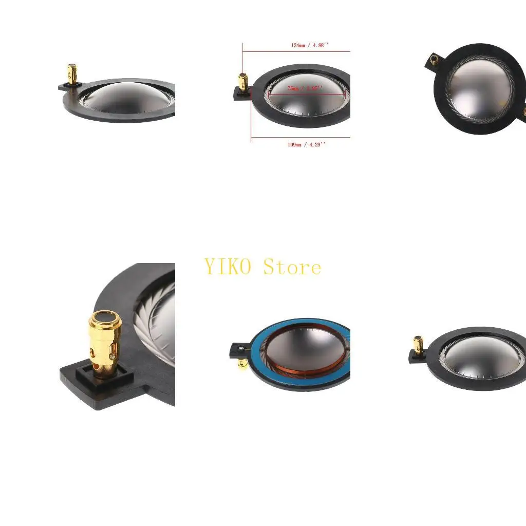 

K32C Легкий динамик с пленочным сердечником, ВЧ-звуковая катушка-ВЧ-звуковая катушка, диаметр катушки 75 мм (74,5 мм), замена