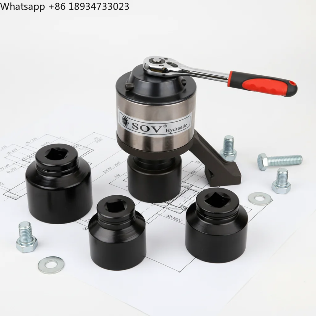 Max. Torque 3500Nm Factory Directly Hand Manual Torque Multiplier Wrench With Sockets Without Power Supply FDB-35